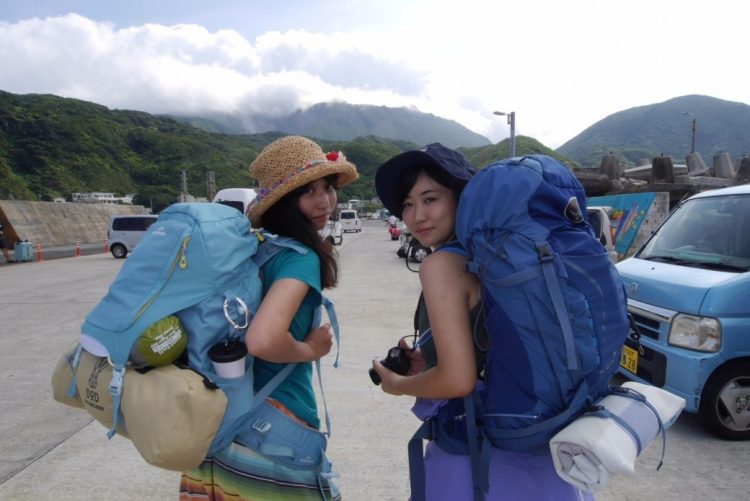 神津島でキャンプ！もりふうみの徒歩キャン日記
