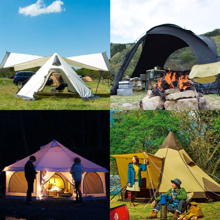人気テントを『手軽に借りる・使って気に入る・お得に買える』全く新しいテントの選び方 | TENTAL