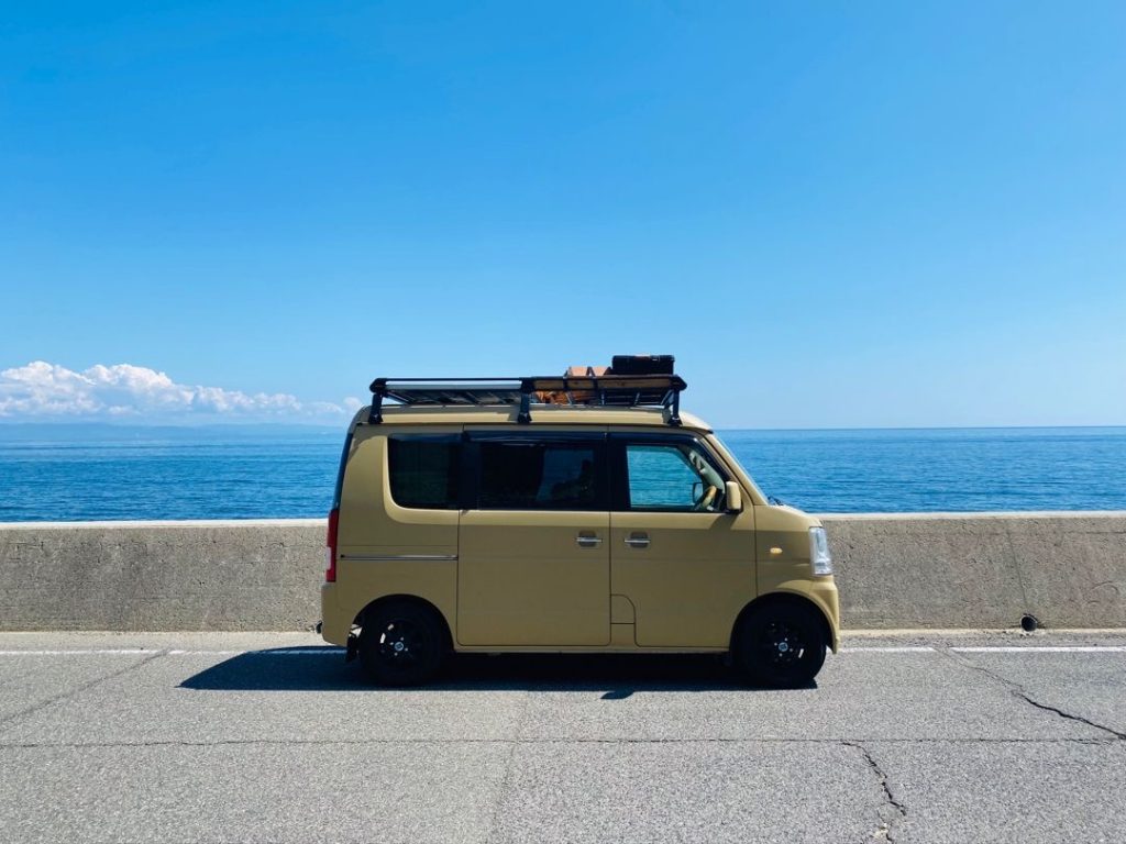 憧れの軽バン生活 車内をdiyしながら車中泊を楽しむキャンパーさん等が素敵すぎた キャンプ大好き Campic キャンピック