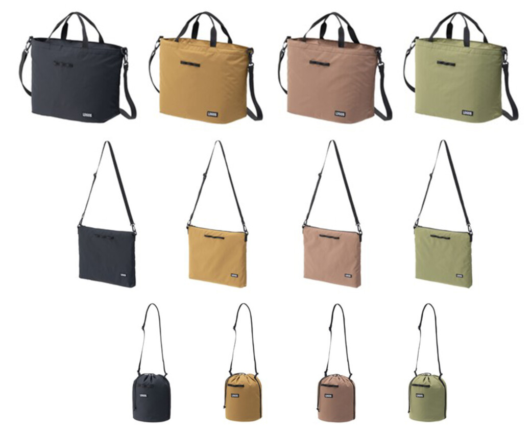 シンプルなデザイン「LOGOS スタンダード バッグ」シリーズ3種 新発売！